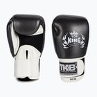 Top King Muay Thai Empower Air bokszkesztyűk fehér/ezüst TKBGEM-02A-WH