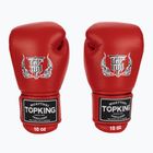 Top King Muay Thai Ultimate piros bokszkesztyűk