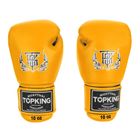 Top King Muay Thai Ultimate sárga ökölvívókesztyű