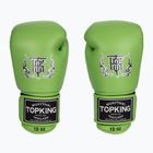 Top King Muay Thai Ultimate zöld bokszkesztyűk