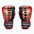 Top King Boxing kesztyű Rose fehér/fekete