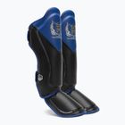 Top King Shin Guards sípcsont- és lábfejvédők Blend fekete/kék színben