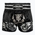 Top King Kickboxing edző rövidnadrág fekete/ezüst