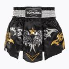 Top King Thai Boxing edzőnadrág fekete/fehér/arany
