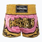 Top King Thai Boxing edzőnadrág rózsaszín/arany