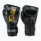 Boxkesztyű Fairtex Glory Kickboxing Competition Training Boxing black/silver
