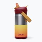 Termo palack CamelBak Thrive Flip Straw Kids Insulated SST 350 ml orange sunset
