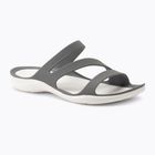 Női papucs Crocs Swiftwater Sandal W smoke/white