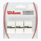 Wilson Pro Overgrip Sensation teniszütő burkolatok 3 db fehér.