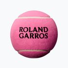 Wilson Roland Garros 5 Mini Jumbo rózsaszín, autogramos teniszlabda Wilson Roland Garros 5 Mini Jumbo rózsaszín, autogramos teniszlabda