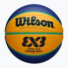 Wilson Fiba 3x3 Junior kék/sárga gyermek kosárlabda 5. méret
