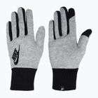 Női futókesztyű Nike Club Fleece grey heather/black/black