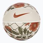 kosárlabda i Nike 8P PRM Energy Deflated lt orewood brn/white/white/burnt sunrise méret 7