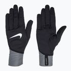 Férfi futókesztyű Nike Pacer Midweight RG black/smoke grey/silver