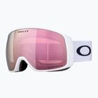 Síszemüveg Oakley Flight Tracker L matte white/prizm rose gold iridium