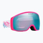 Síszemüveg Oakley Flight Tracker M white bolt/prizm snow sapphire iridium