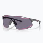 Napszemüveg Oakley Cybr Dyno matte grey smoke/prizm grey with pink ink