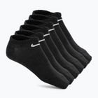 Zoknik Nike Everyday Lightweight No Show 6 pár black/white