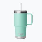 Termoszbögre YETI Rambler Straw 739 ml seafoam