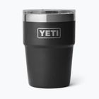 Termosz YETI Rambler Stackable 473 ml black