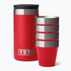 Túra poharak YETI Shot 48 ml 4 pcs. rescue red