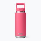 Termoszbögre YETI Rambler C Straw 769 ml tropical pink