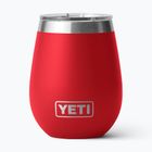 Termoszbögre YETI Rambler Wine Tumbler 295 ml rescue red
