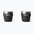 Bögre YETI Rambler 118 ml 2 pcs. black