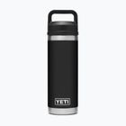 Termosz YETI Rambler Chug 532 ml black