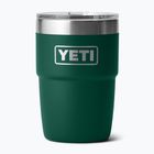 Termosz YETI Rambler Stackable 237 ml black forest green