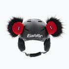 Sisakfülek Eisbar Teddy Ears black/red