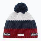 Gyerek téli sapka Eisbar Star Pompon Ska Kids burgundy/dark cobalt/white