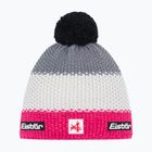 Téli sapka Eisbar Star Pompon SA pink melange/white/grey