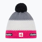 Gyerek téli sapka Eisbar Stan Pompon SA pink melange/white/grey melange