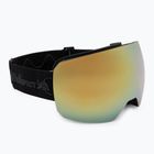 Síszemüveg Red Bull SPECT Chute black/brown with gold mirror/cloudy snow
