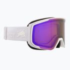 Szemüveg Red Bull SPECT Jibb matt white/orange with purple mirror