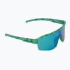 Napszemüveg Red Bull SPECT Dundee matt turquoise pattern/smoke green-purple mirror