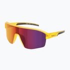 Napszemüveg Red Bull SPECT Dundee matt clear yellow/ smoke with red-purple mirror