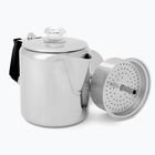 GSI Outdoors Glacier Stainless 6 Cup Perc W/Silicone Handle polírozott túra kávézó