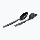 Utazókészlet Gsi Outdoors Pack Spoon/Spatula black/orange