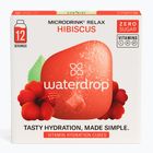 Izotóniás ital waterdrop Microdrink Relax 12 kocka hibiszkusz akerola
