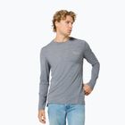 Férfi hosszú ujjú póló super.natural Apres Ski cashmere grey melange/various
