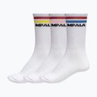 Női zokni IMPALA Stripe 3 pár fehér