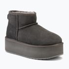 Női hó csizma EMU Australia Stinger Micro Flatform charcoal