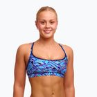 Fürdőruha felső Funkita Sports Top blue bits