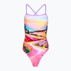 Női egyrészes fürdőruha Funkita Strapped In One piece meadow made