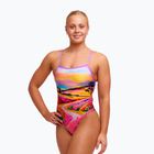 Női egyrészes fürdőruha Funkita Strapped In One piece meadow made