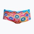 Gyerek úszó boxeralsó Funky Trunks Sidewinder Trunks kulin colour