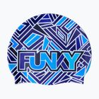 Úszósapka Funky Silicone blue bits