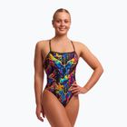Női egyrészes fürdőruha Funkita Strapped In One pieces killer cupid